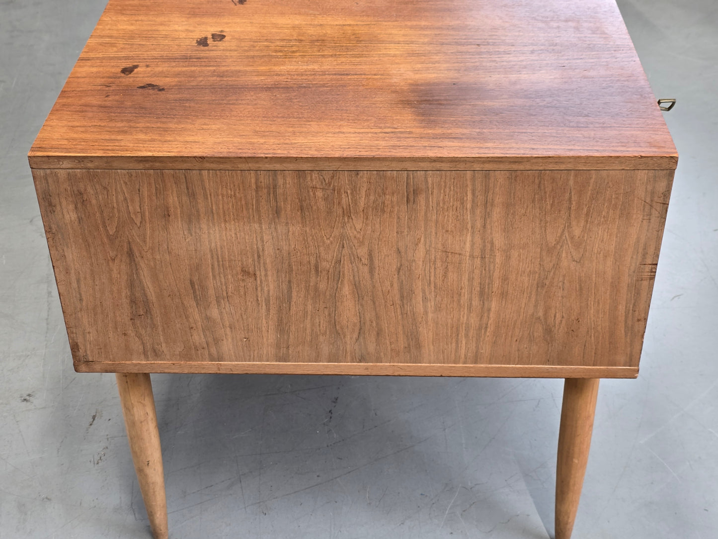 TEAK SCHREIBTISCH Vintage Mid Century Modern 60er Jahre Büro Tisch Dänisch Stil