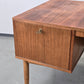 TEAK SCHREIBTISCH Vintage Mid Century Modern 60er Jahre Büro Tisch Dänisch Stil