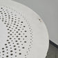 GARTENTISCH VINTAGE Lochblech Metall Weiß Garten Balkon Tisch Matégot Stil