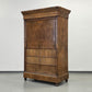 ANTIKER BIEDERMEIER Sekretär Kirschbaum Schreibschrank Wurzelholz um 1830