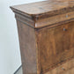 ANTIKER BIEDERMEIER Sekretär Kirschbaum Schreibschrank Wurzelholz um 1830