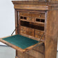ANTIKER BIEDERMEIER Sekretär Kirschbaum Schreibschrank Wurzelholz um 1830