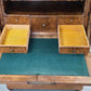 ANTIKER BIEDERMEIER Sekretär Kirschbaum Schreibschrank Wurzelholz um 1830