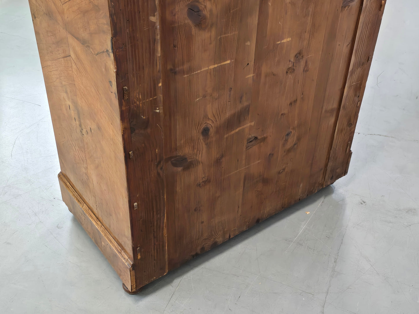 ANTIKER BIEDERMEIER Sekretär Kirschbaum Schreibschrank Wurzelholz um 1830