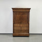 ANTIKER BIEDERMEIER Sekretär Kirschbaum Schreibschrank Wurzelholz um 1830