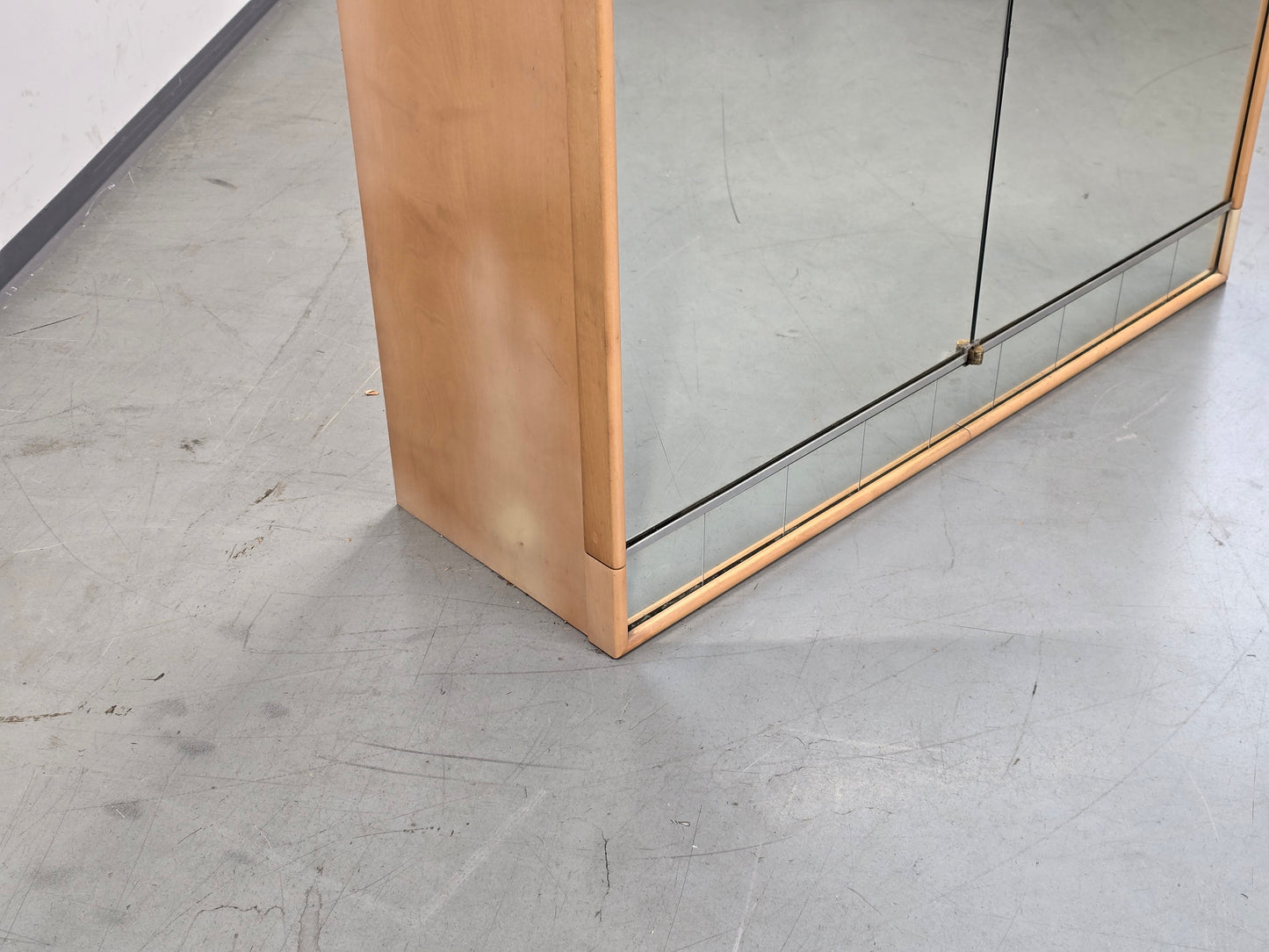 MID CENTURY Kleiderschrank Spiegelschrank Highboard Vintage Kommode Retro 60er