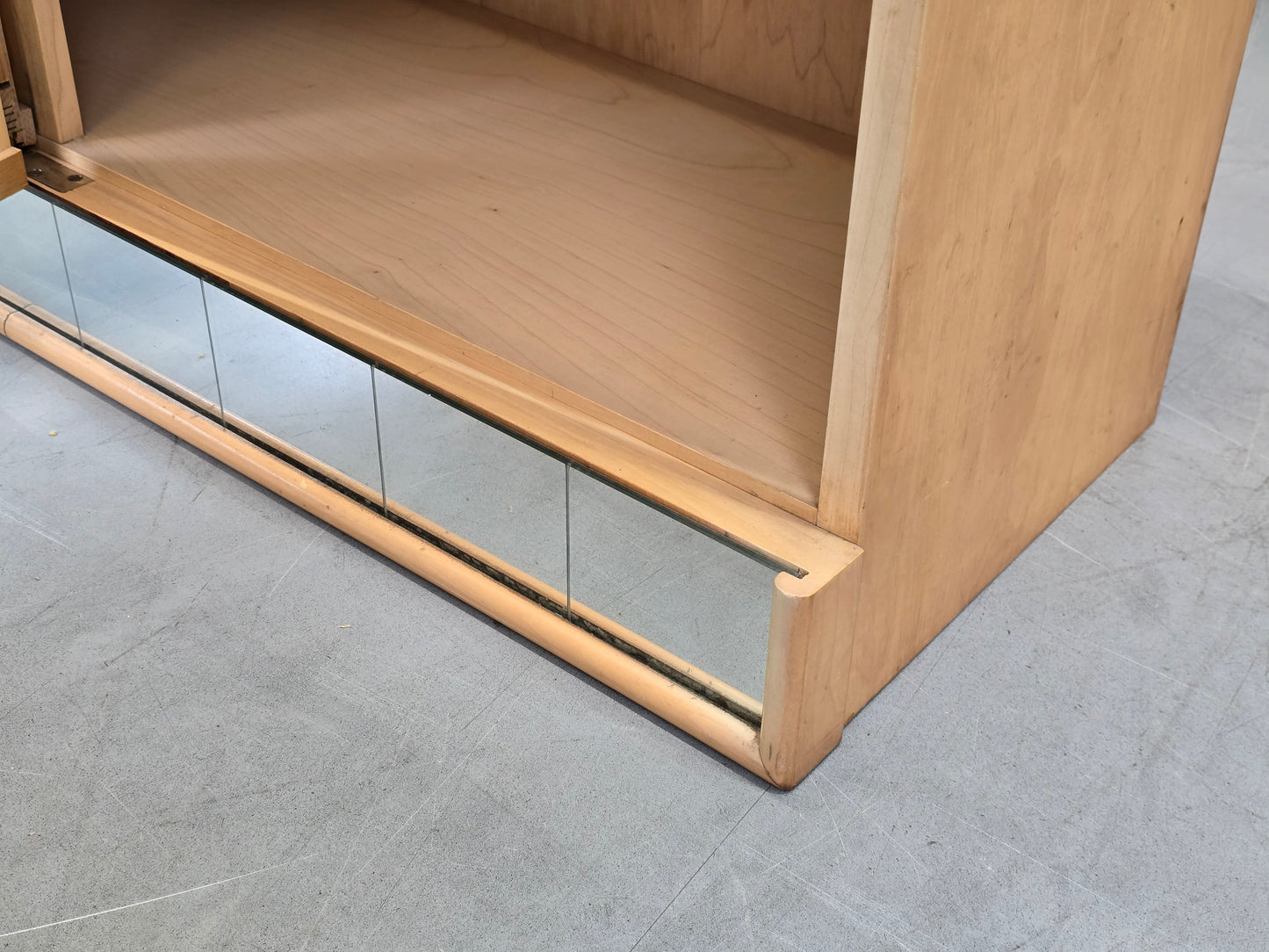 MID CENTURY Kleiderschrank Spiegelschrank Highboard Vintage Kommode Retro 60er