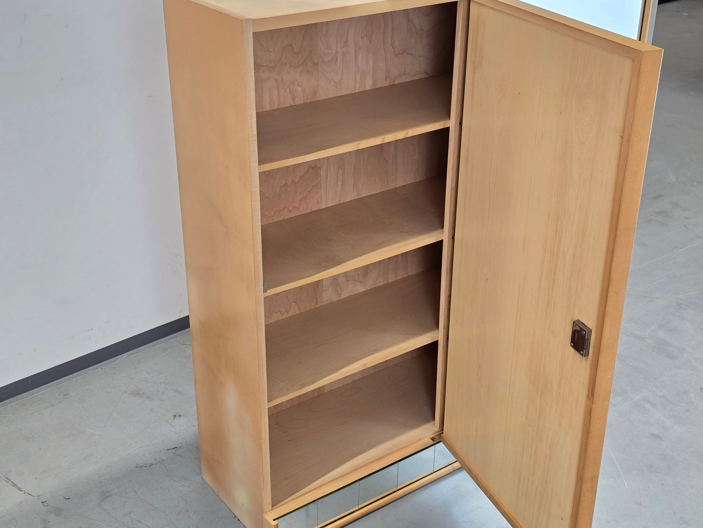 MID CENTURY Kleiderschrank Spiegelschrank Highboard Vintage Kommode Retro 60er
