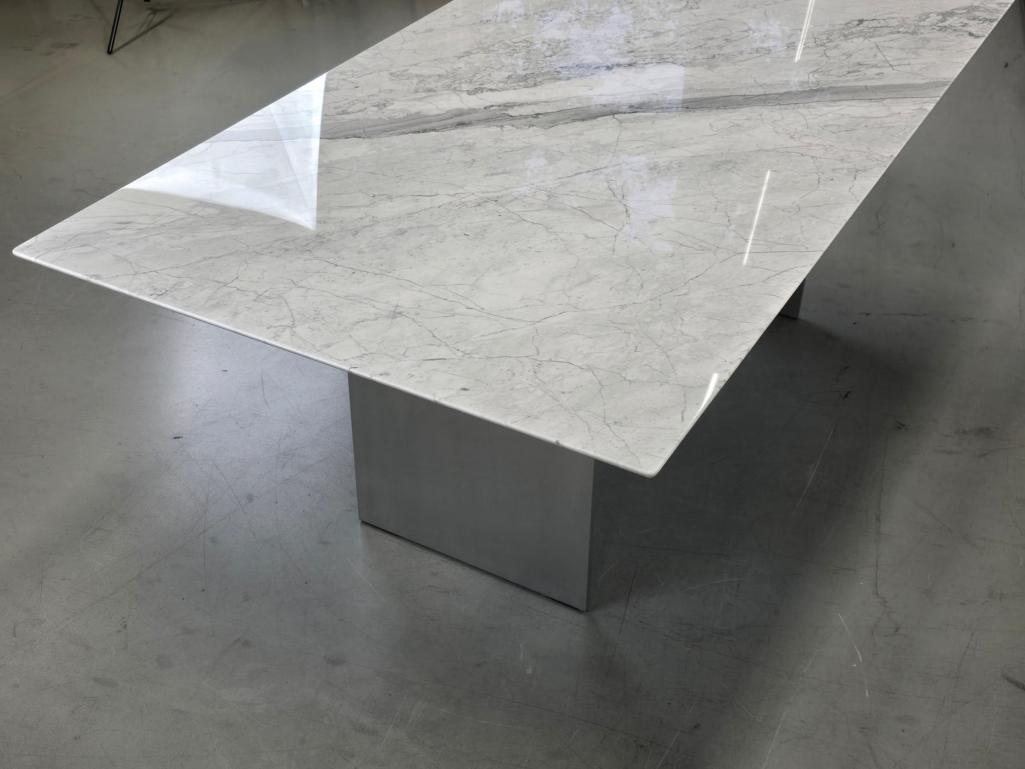 DRAENERT ATLAS Esstisch Marmor Ausziehbar Designertisch Georg Appeltshäuser