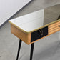 MID CENTURY Kommode 60er Vintage Sideboard Konsole Spiegel Messing