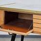 MID CENTURY Kommode 60er Vintage Sideboard Konsole Spiegel Messing