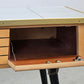 MID CENTURY Kommode 60er Vintage Sideboard Konsole Spiegel Messing