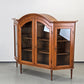 VINTAGE VITRINE Paolo Buffa Stil Mid Century Kirschbaum Intarsien 50er Jahre