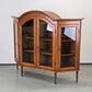 VINTAGE VITRINE Paolo Buffa Stil Mid Century Kirschbaum Intarsien 50er Jahre