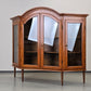 VINTAGE VITRINE Paolo Buffa Stil Mid Century Kirschbaum Intarsien 50er Jahre