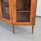 VINTAGE VITRINE Paolo Buffa Stil Mid Century Kirschbaum Intarsien 50er Jahre