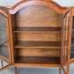 VINTAGE VITRINE Paolo Buffa Stil Mid Century Kirschbaum Intarsien 50er Jahre