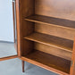VINTAGE VITRINE Paolo Buffa Stil Mid Century Kirschbaum Intarsien 50er Jahre