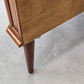 VINTAGE VITRINE Paolo Buffa Stil Mid Century Kirschbaum Intarsien 50er Jahre