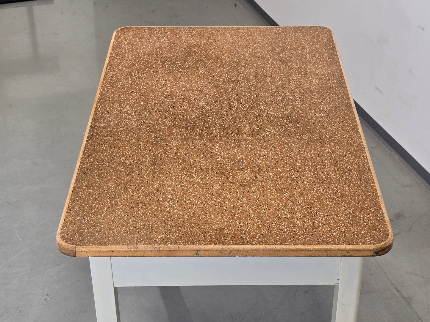 VINTAGE KÜCHENTISCH Mid Century Linoleum Tisch 60er Jahre Küchentisch Schublad