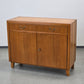VINTAGE SIDEBOARD Mid Century Kommode Anrichte 60er Jahre Design Birke Messing