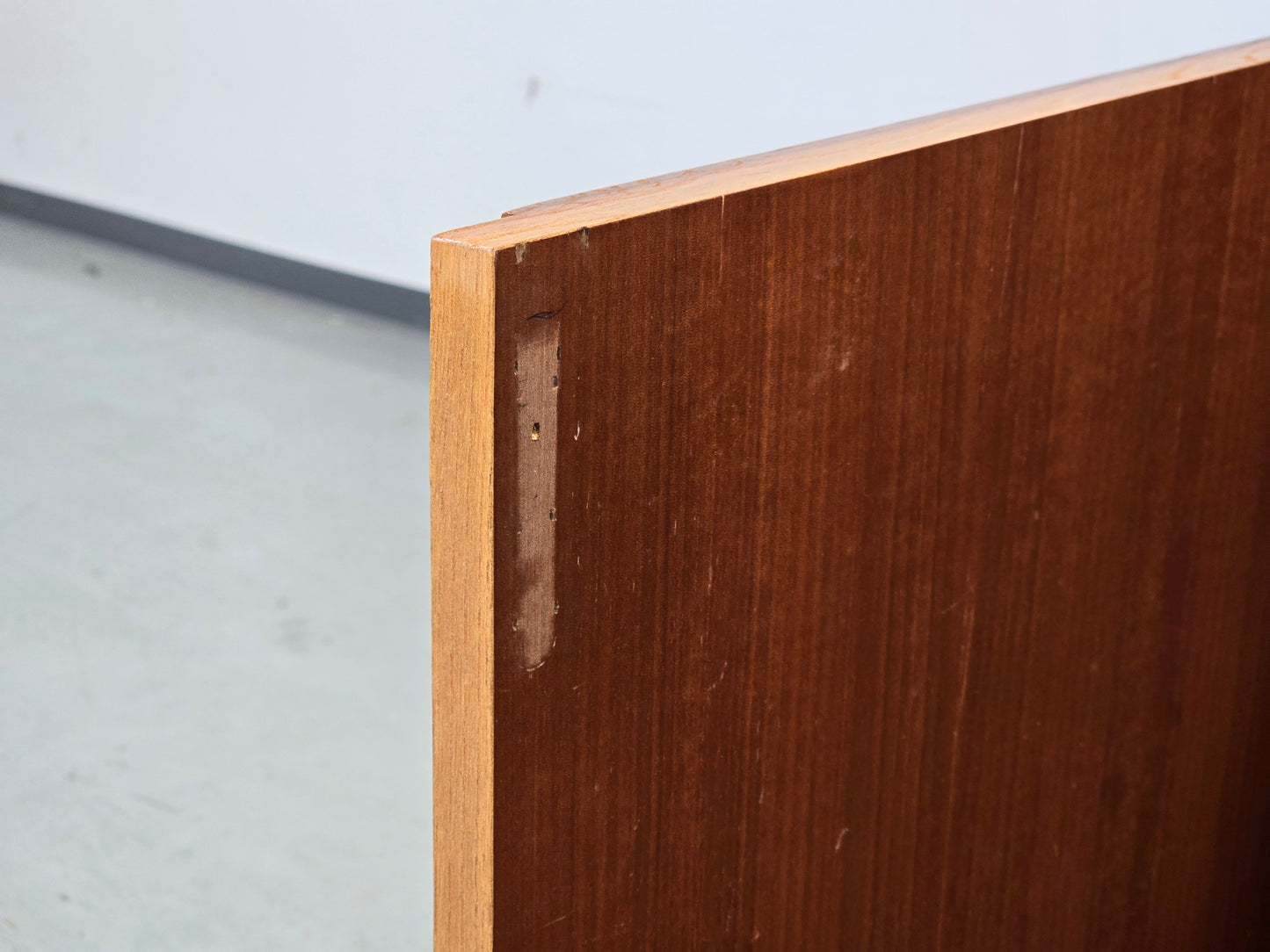 VINTAGE SIDEBOARD Mid Century Kommode Anrichte 60er Jahre Design Birke Messing
