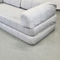 VINTAGE IKEA Schlafsofa Sofa Couch Sessel 90er Lycksele Grau Gesteppt Design Klassiker