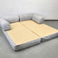 VINTAGE IKEA Schlafsofa Sofa Couch Sessel 90er Lycksele Grau Gesteppt Design Klassiker