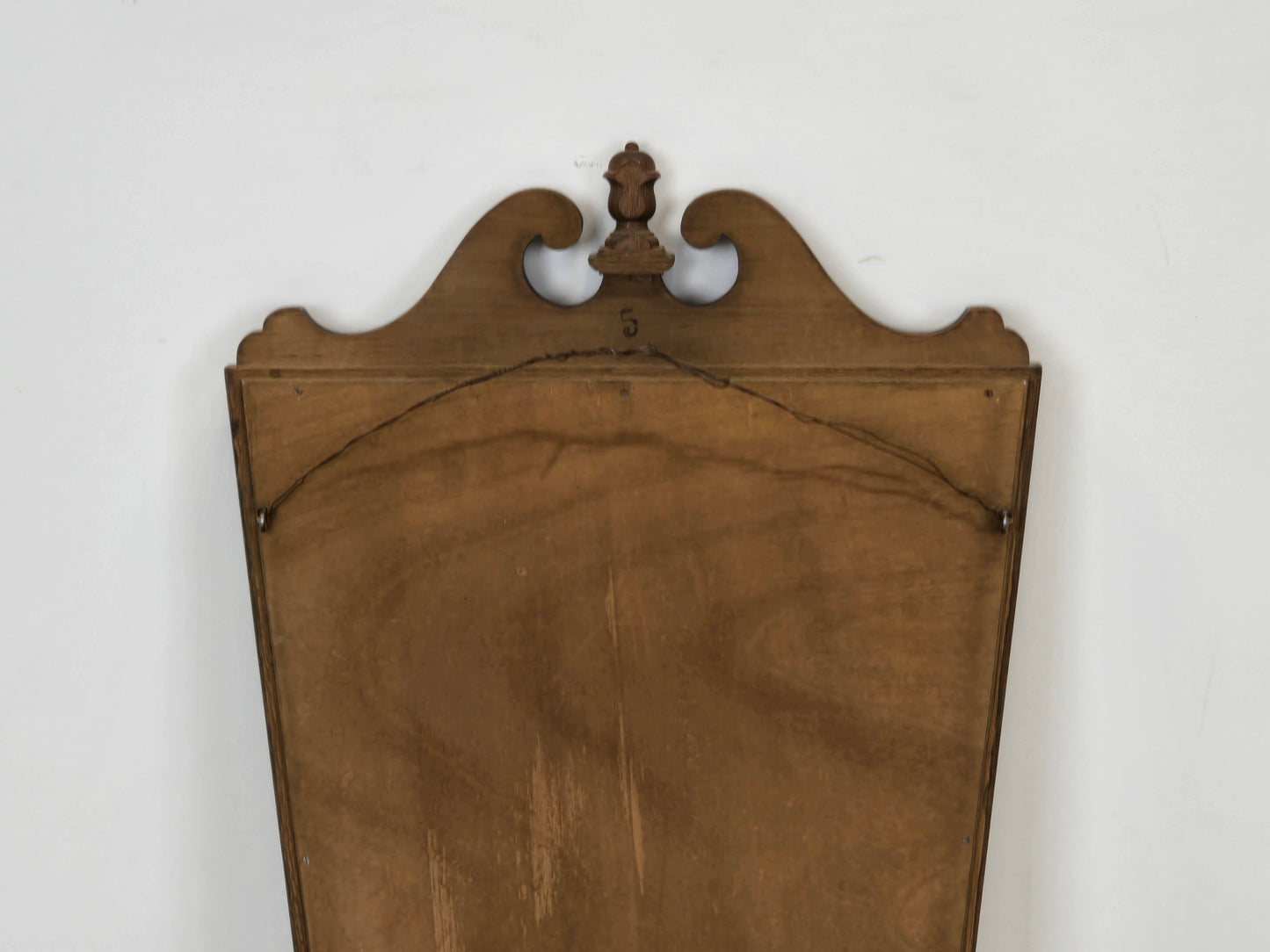 CHIPPENDALE SPIEGEL Wandspiegel Trapezholz Vintage 60er Jahre Wanddeko