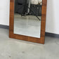 VINTAGE SPIEGEL Nussbaum Wandspiegel 60er 70er Mid Century Modern Schachbrett