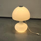 DESIGN KLASSIKER Pilzlampe Glas Mushroom Tischleuchte 60er 70er Jahre Vintage