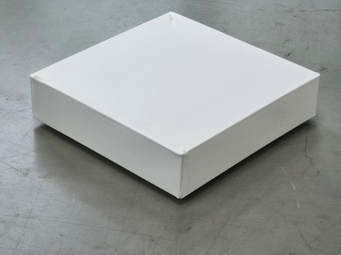 OLE LIGHTING Deckenleuchte Lampe Weiß designer Modern Flach quadrat