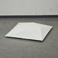 OLE LIGHTING Deckenleuchte Lampe Weiß designer Modern Flach quadrat