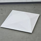 OLE LIGHTING Deckenleuchte Lampe Weiß designer Modern Flach quadrat