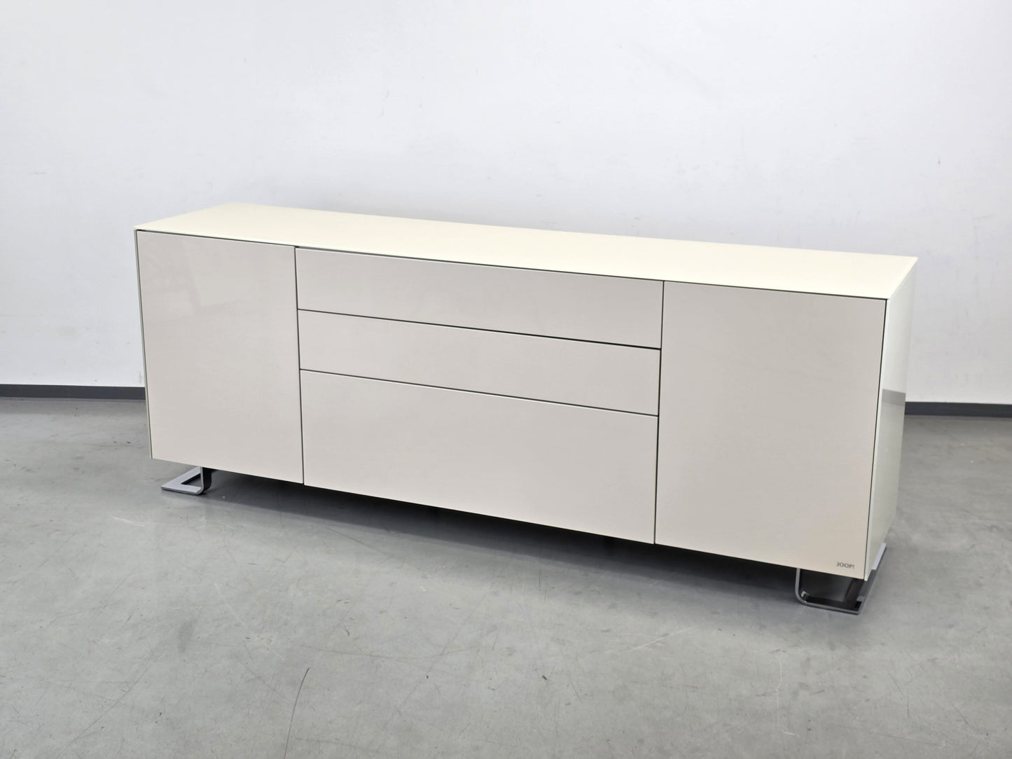 JOOP! SIDEBOARD Glas Beige Creme Kommode Anrichte Designer Tv Board Schrank