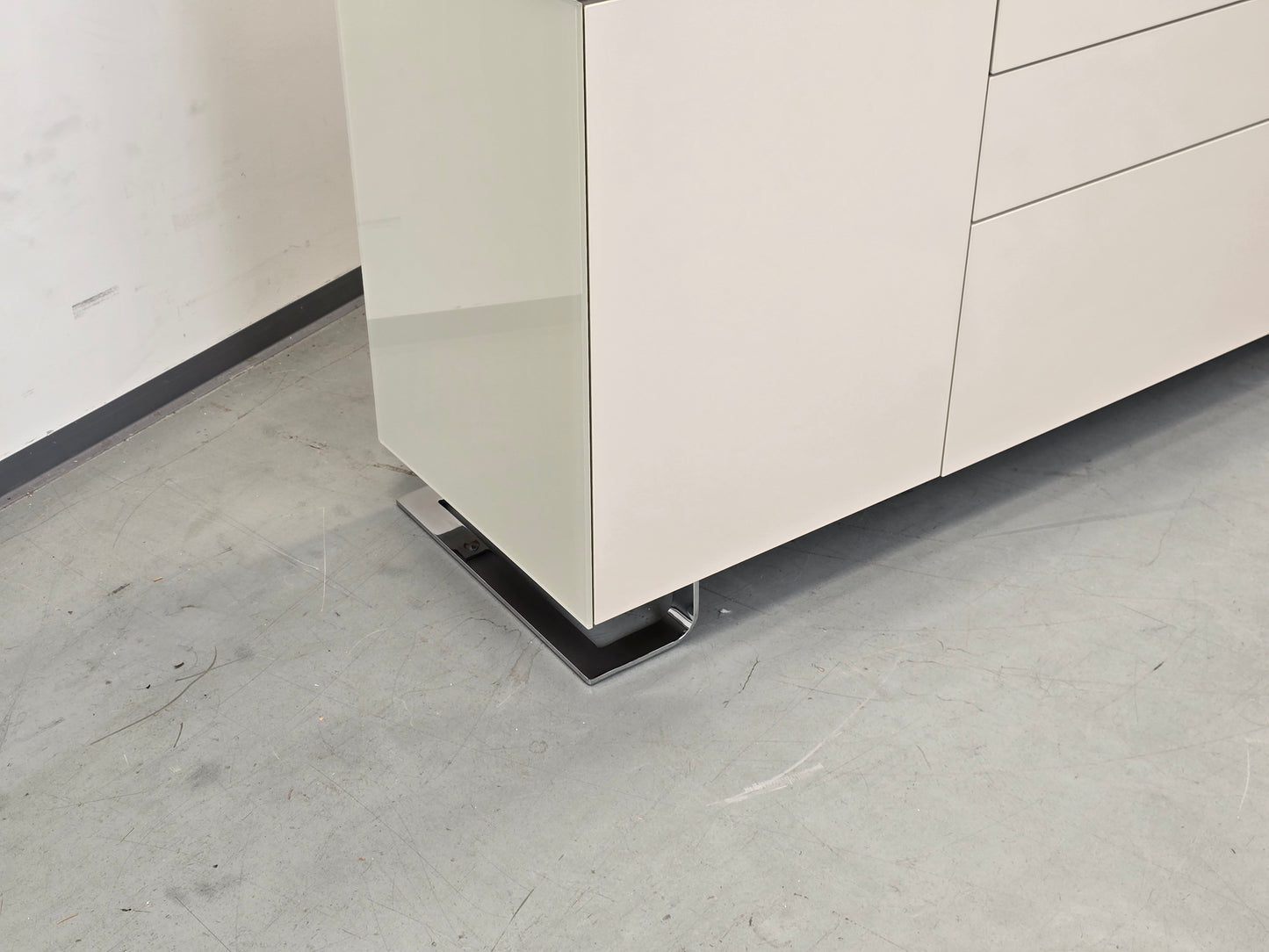 JOOP! SIDEBOARD Glas Beige Creme Kommode Anrichte Designer Tv Board Schrank