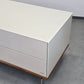 JOOP! LOWBOARD TV Board Schrank Sideboard Glas Weiß Nussbaum Kommode