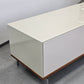 JOOP! LOWBOARD TV Board Schrank Sideboard Glas Weiß Nussbaum Kommode