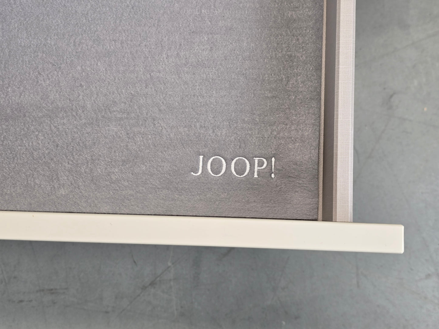 JOOP! LOWBOARD TV Board Schrank Sideboard Glas Weiß Nussbaum Kommode