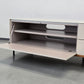 JOOP! LOWBOARD TV Board Schrank Sideboard Glas Weiß Nussbaum Kommode