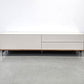 JOOP! LOWBOARD TV Board Schrank Sideboard Glas Weiß Nussbaum Kommode