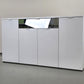 HIGHBOARD WEISS Sideboard Kommode Schrank Anrichte Spiegel modern