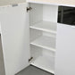 HIGHBOARD WEISS Sideboard Kommode Schrank Anrichte Spiegel modern