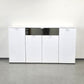 HIGHBOARD WEISS Sideboard Kommode Schrank Anrichte Spiegel modern
