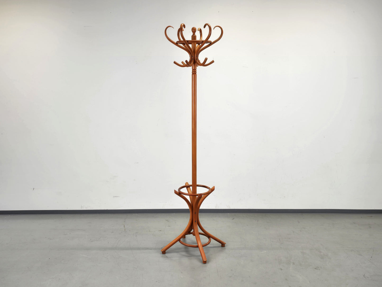 BUGHOLZ GARDEROBENSTÄNDER Thonet Stil Vintage Kleiderständer Antik