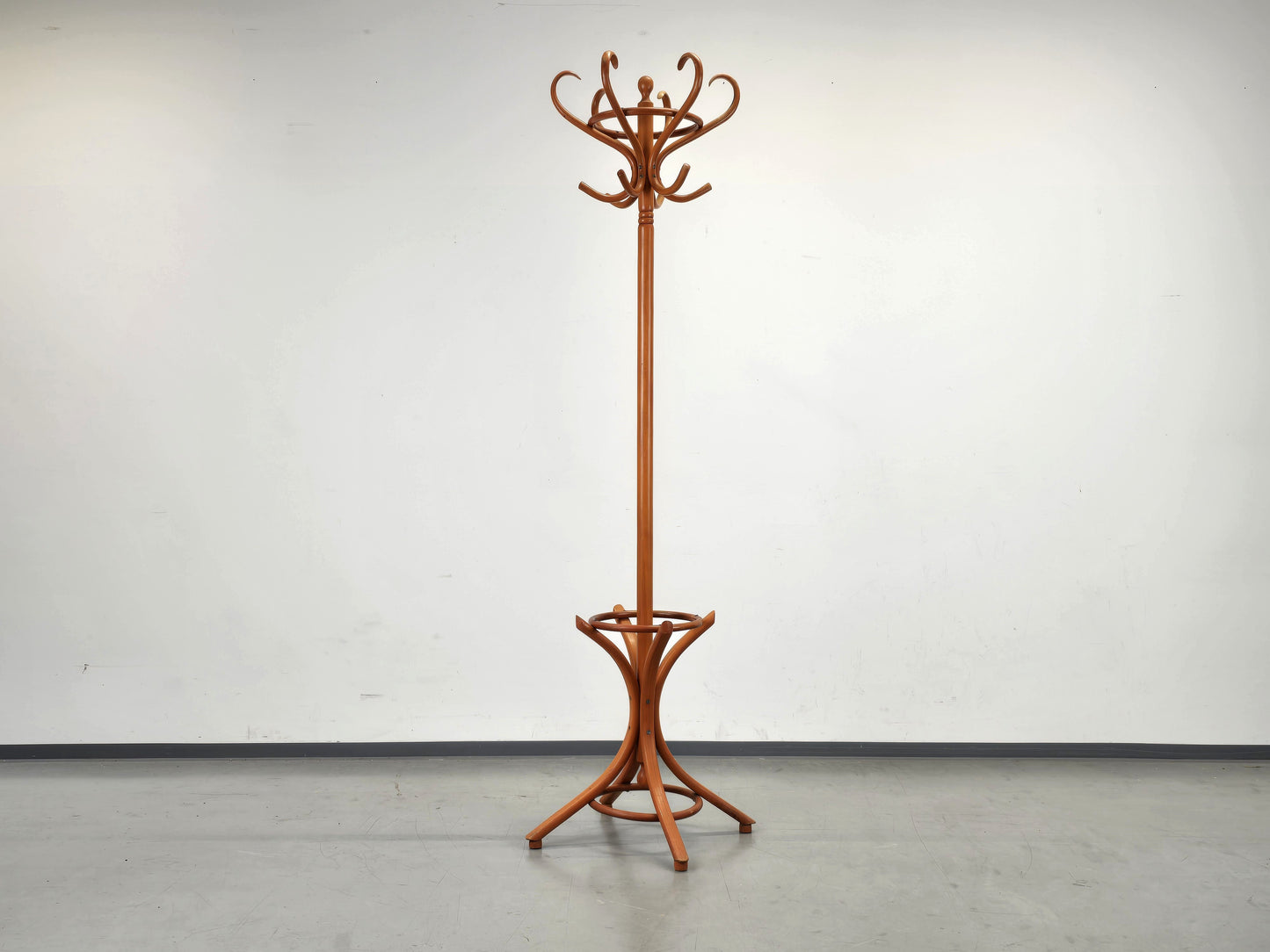 BUGHOLZ GARDEROBENSTÄNDER Thonet Stil Vintage Kleiderständer Antik
