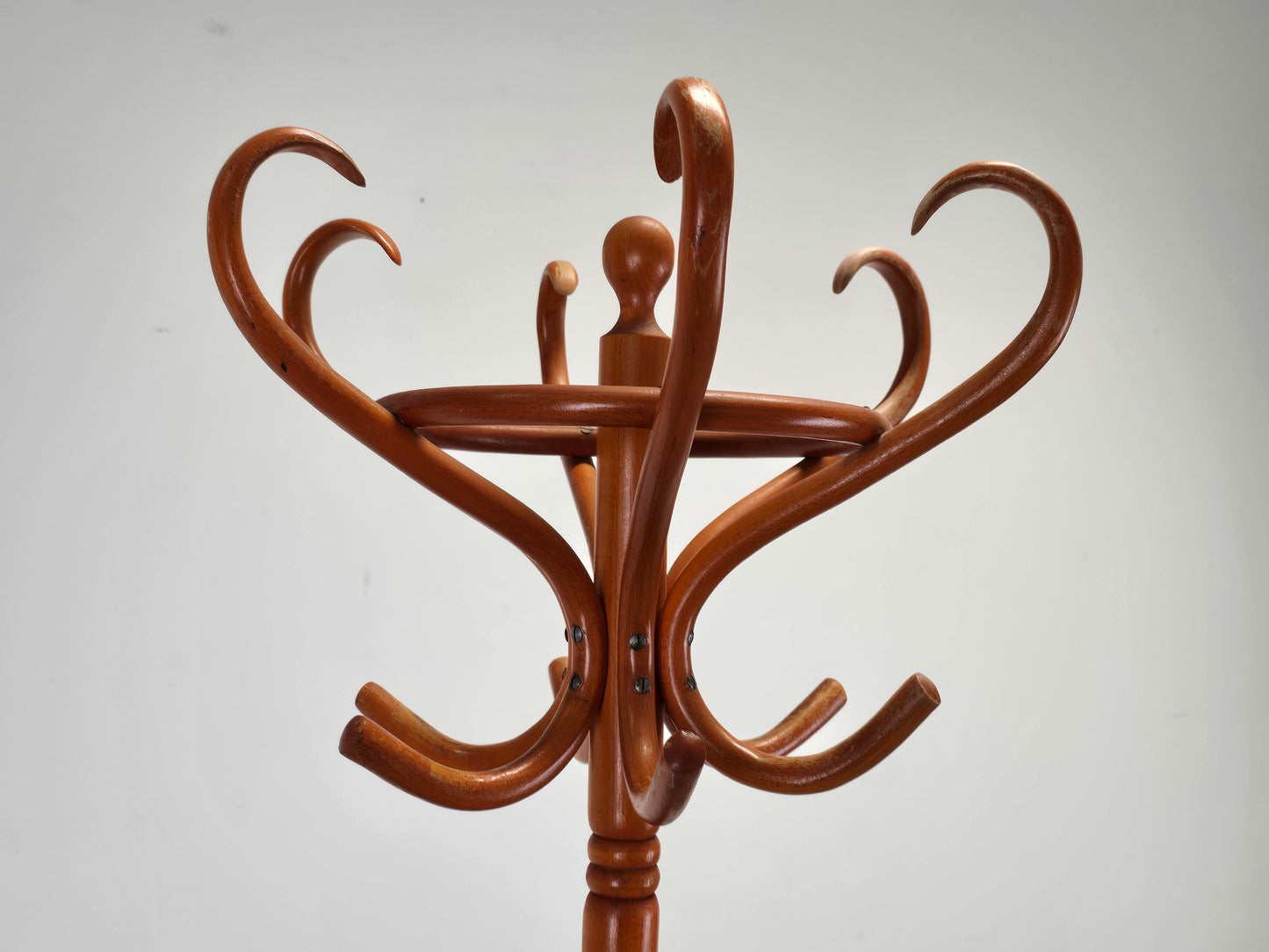 BUGHOLZ GARDEROBENSTÄNDER Thonet Stil Vintage Kleiderständer Antik