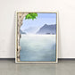 MONOGRAMMIST AS Ölgemälde Ascona Lago Maggiore Tessin Bild groß eingerahmt