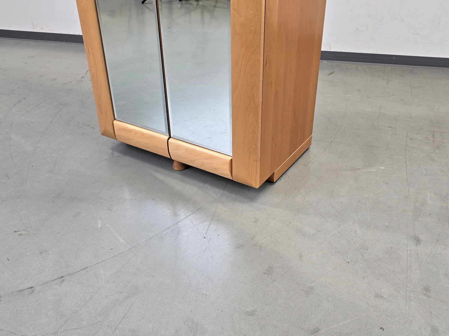 HOLTKAMP DESIGNER Garderobenschrank Spiegel Spiegelschrank Buche Dielenschrank