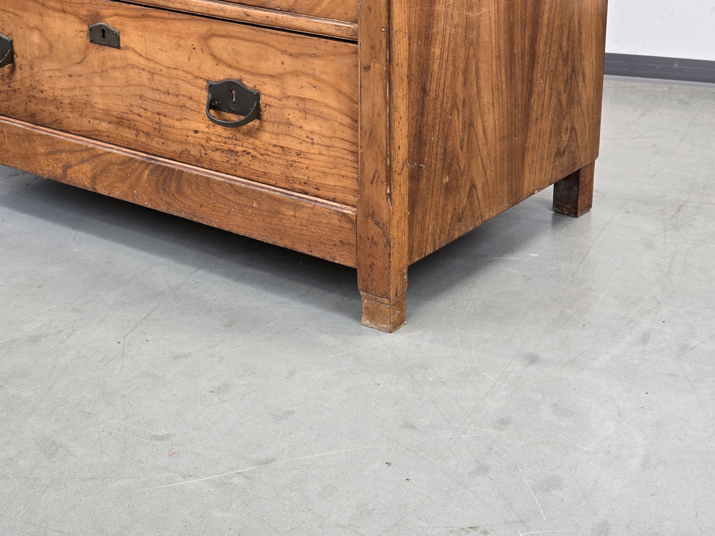 ANTIKE KOMMODE Biedermeier Holz Schubladen Schrank Vintage